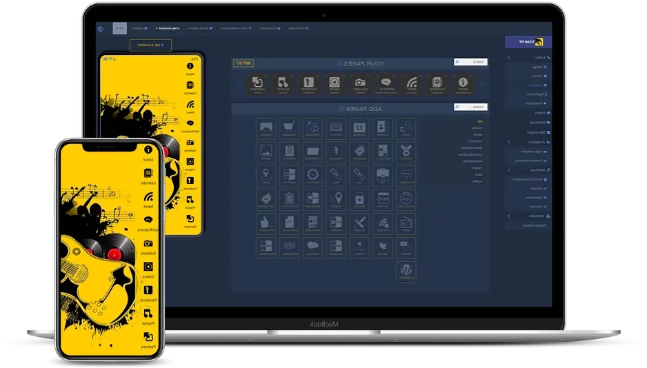 创建移动应用程序为 iphone 和 Android 没有编码 1